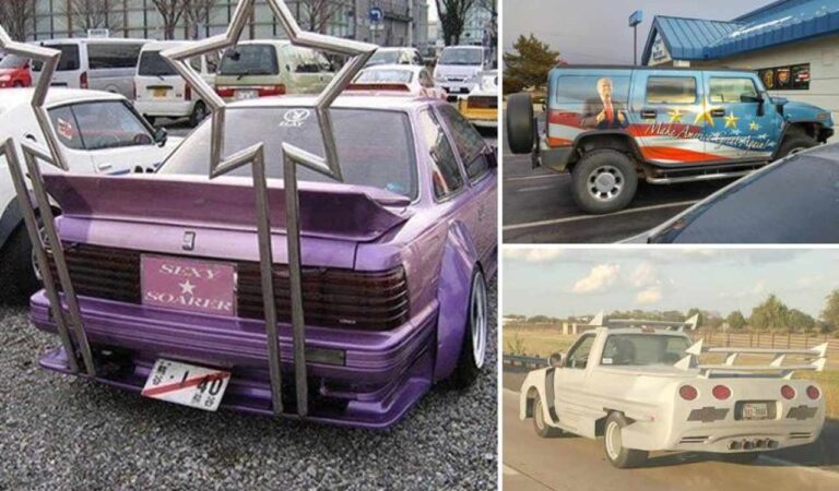 30 Of The Most Painfully Embarrassing Car Modifications You’ll Ever See